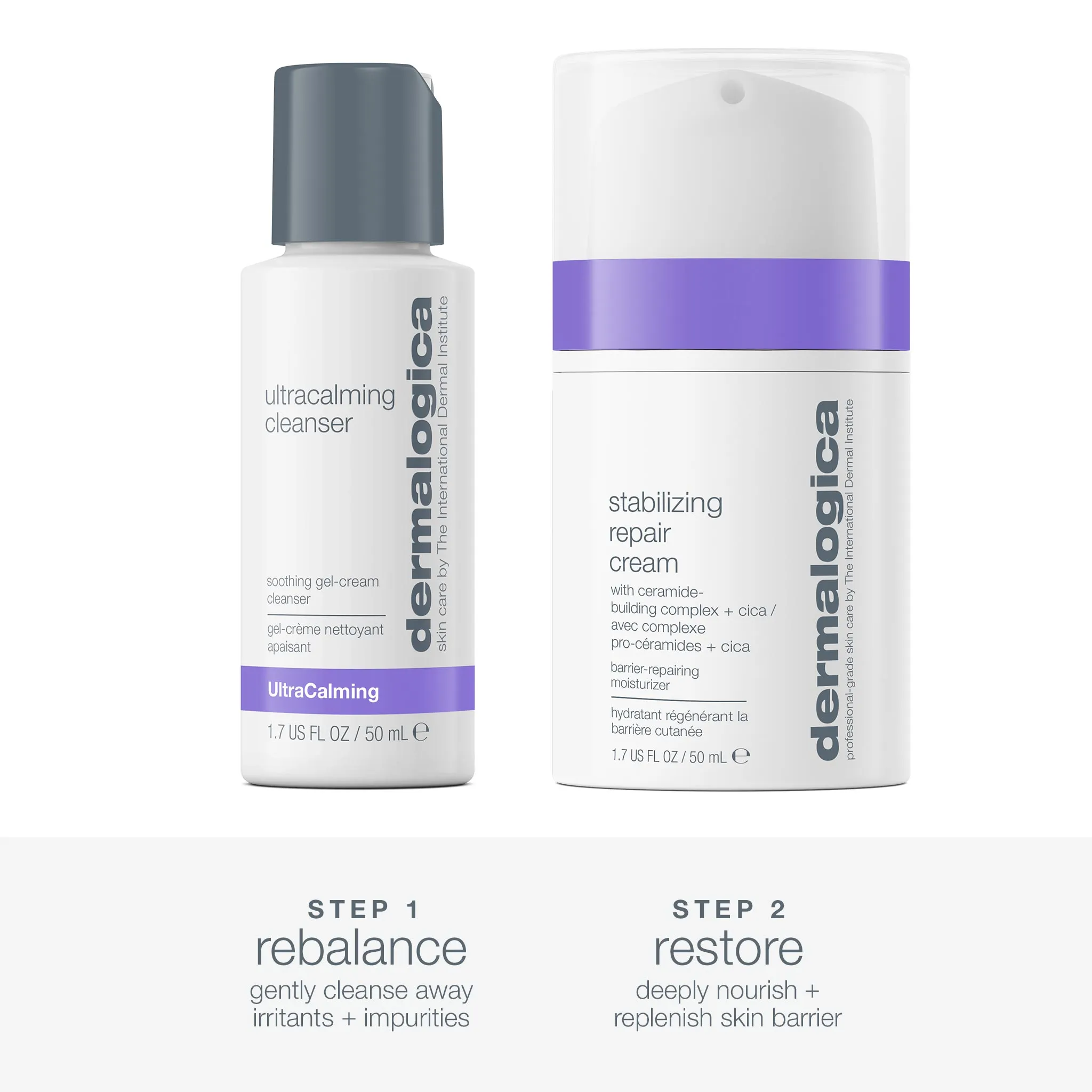 skin repair duo (1 full-size   free travel)