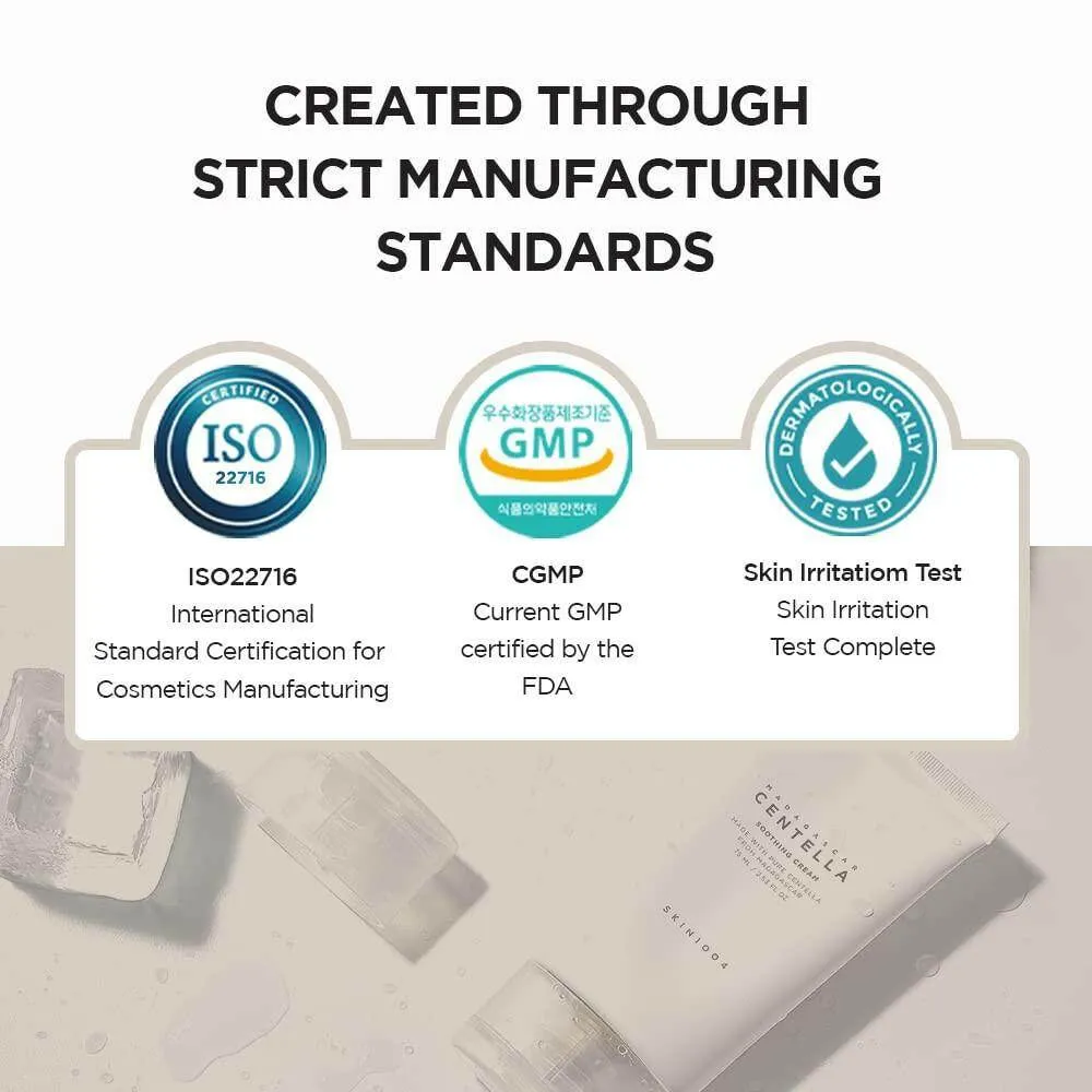 SKIN1004 Madagascar Centella Soothing Cream, 75ml US