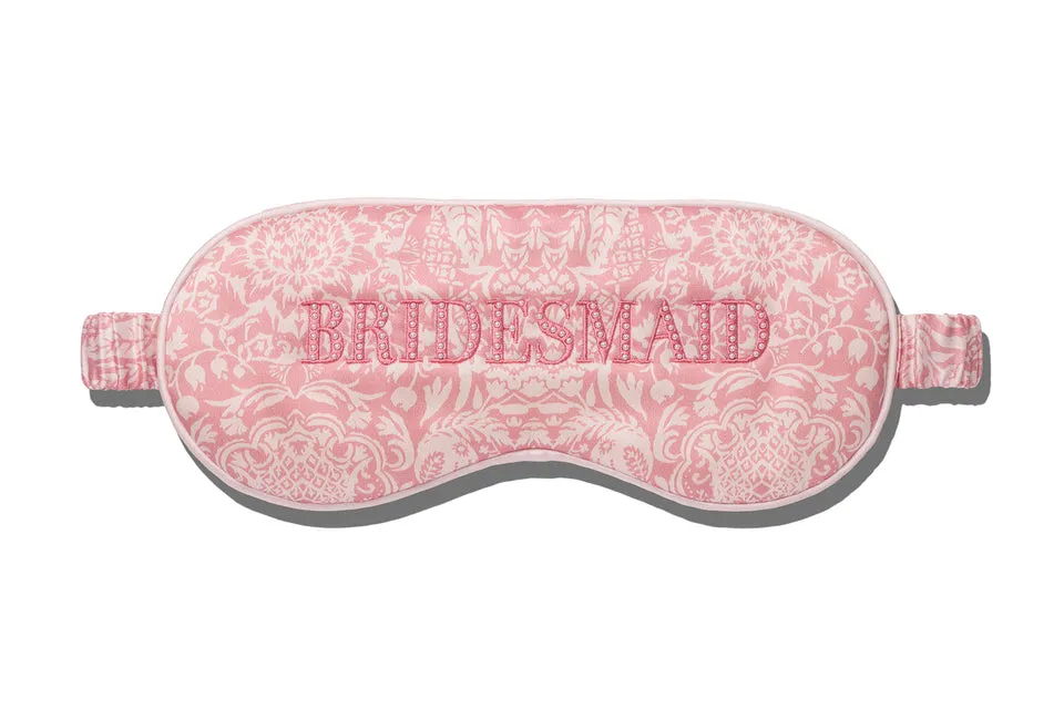 Slip slip silk sleep mask - bridesmaid