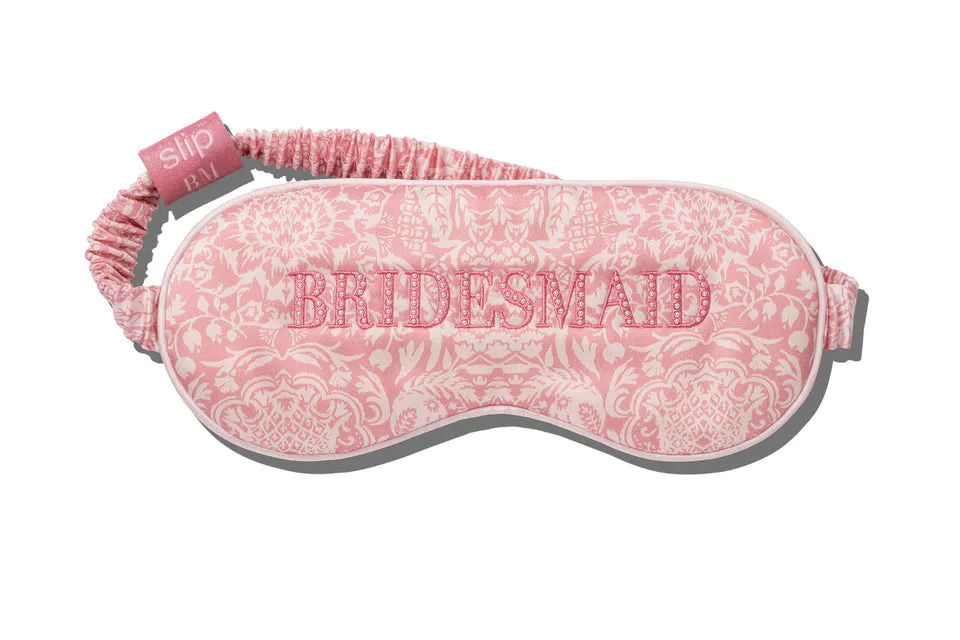 Slip slip silk sleep mask - bridesmaid