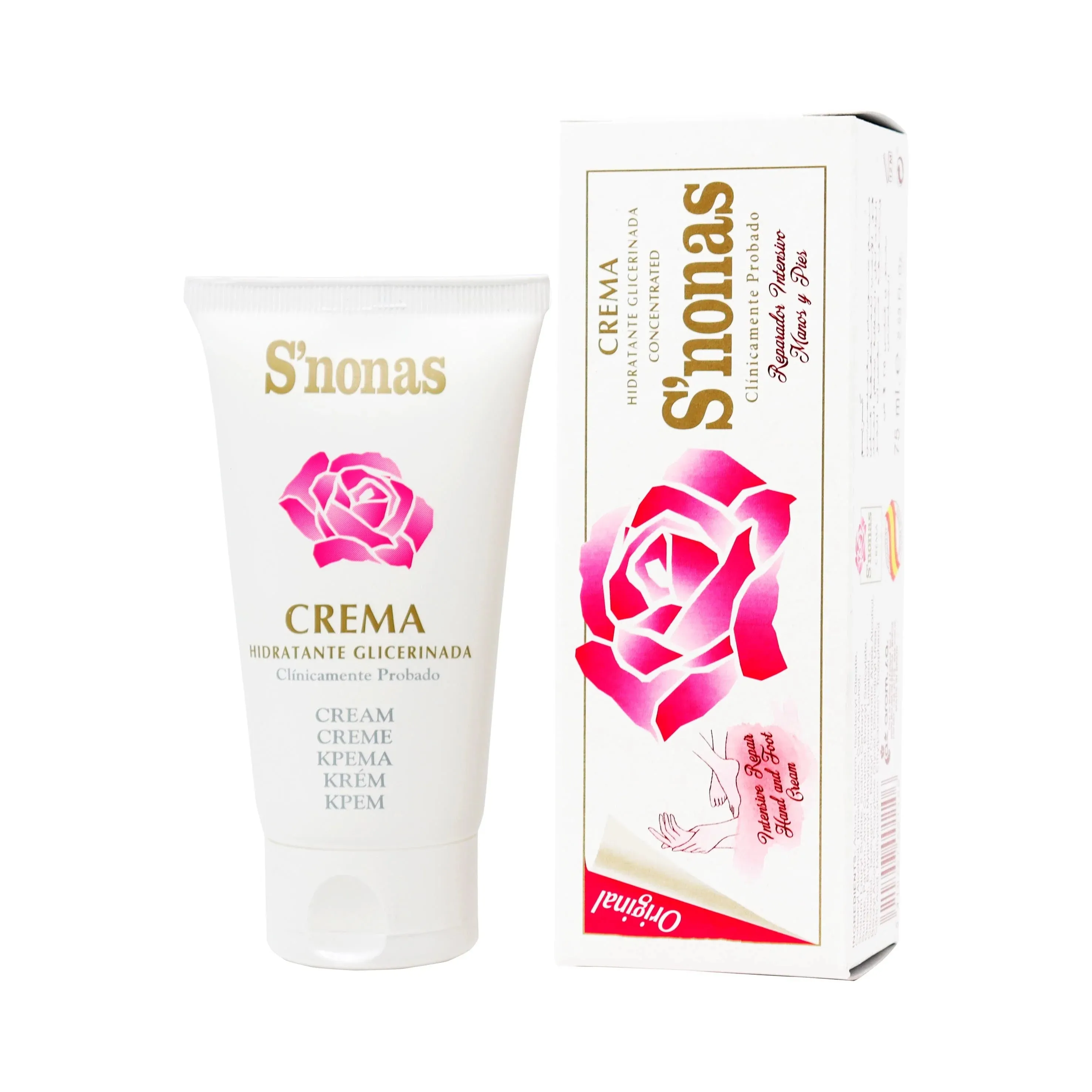 S'nonas intensive repair hand and foot cream