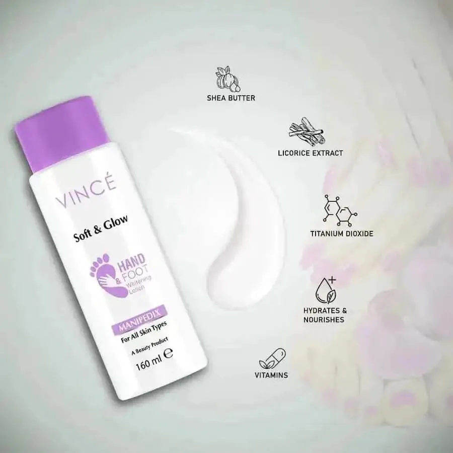 Soft & Glow  (Hand & Foot Whitening Lotion)