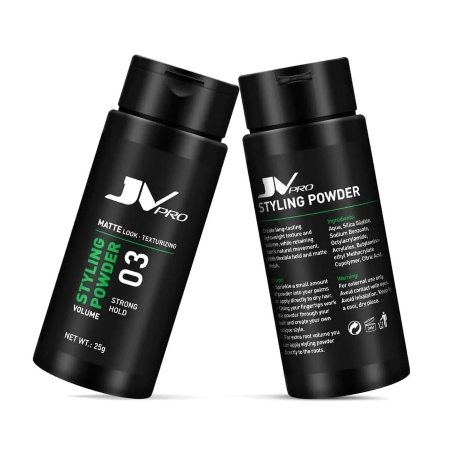 Styling Powder for Voluminous, Textured Hair  Adds Grip for Effortless Styling - Matte Finish Formula Texture Powder for Salon-Quality Results