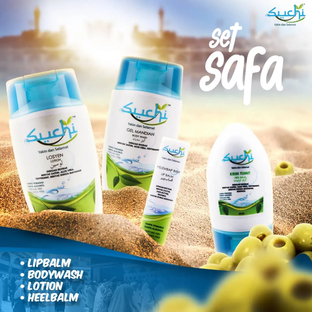 Suchi Safa Set (4pc mini Travel set)