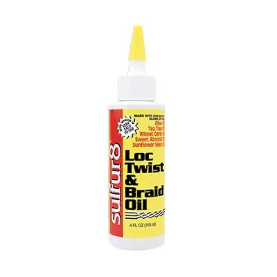 Sulfur8 Lock Twist & Braid Oil (4 oz)