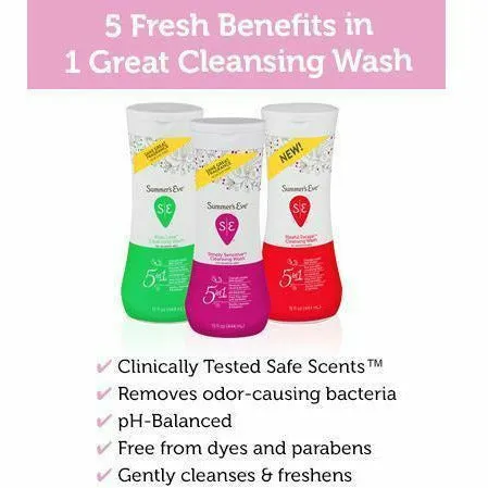 Summer's Eve: Cleansing Wash 9oz - Island Splash