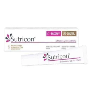Sutricon scar gel, scar treatment gel, hypertrophic scars