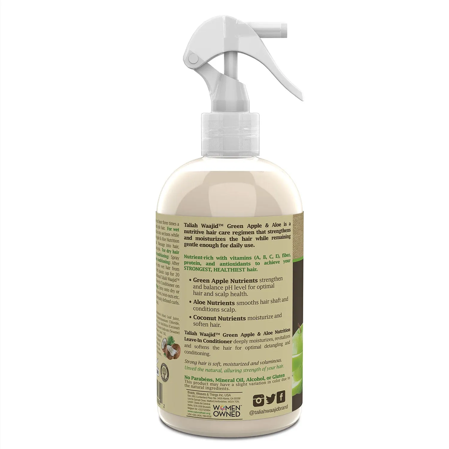 Taliah Waajid Green Apple & Aloe Leave-in Conditioner