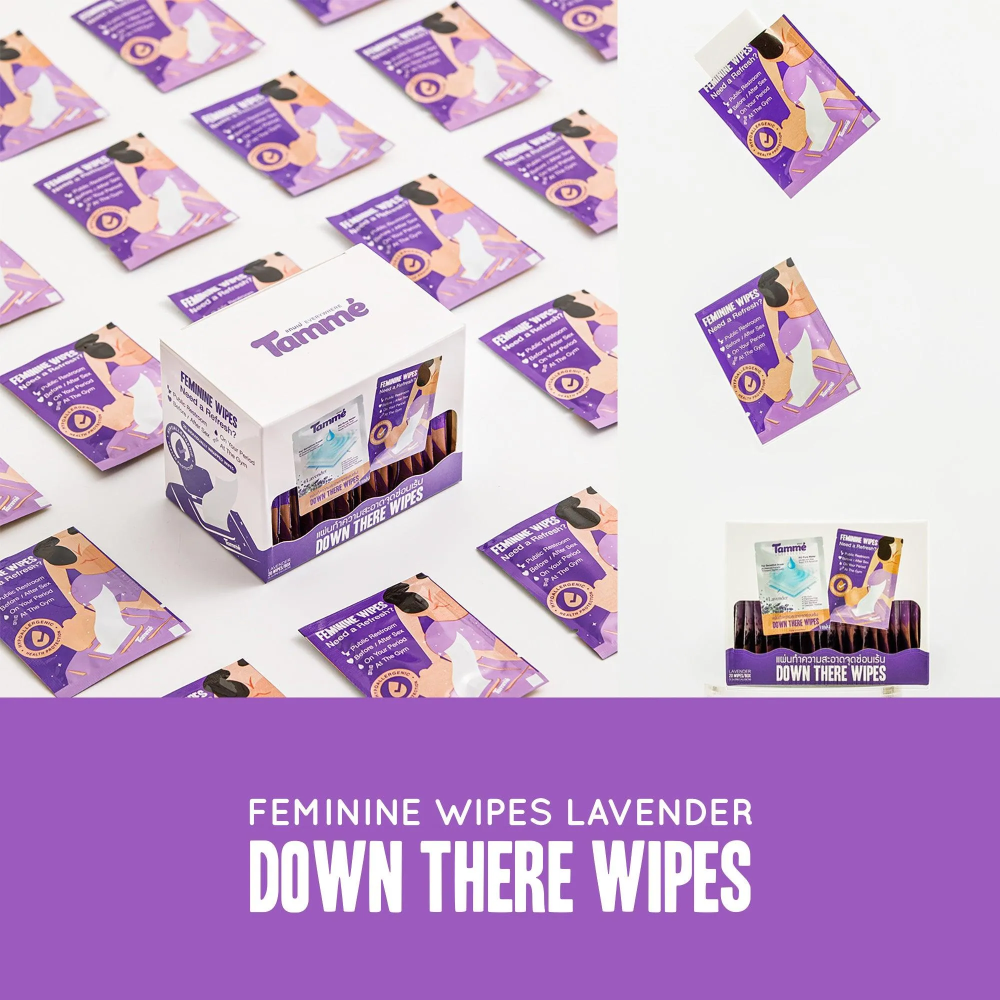 Tammé Down There Feminine Wipes