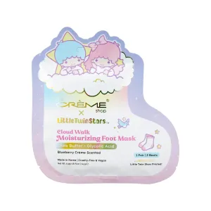The Crème Shop x Sanrio Little Twin Stars Cloud Walk Moisturizing Foot Mask