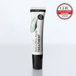 THE INKEY LIST succinic acid treatment formula for all with salicylic acid علاج الحبوب بالساليسيلك اسد من ذا انكي ليست
