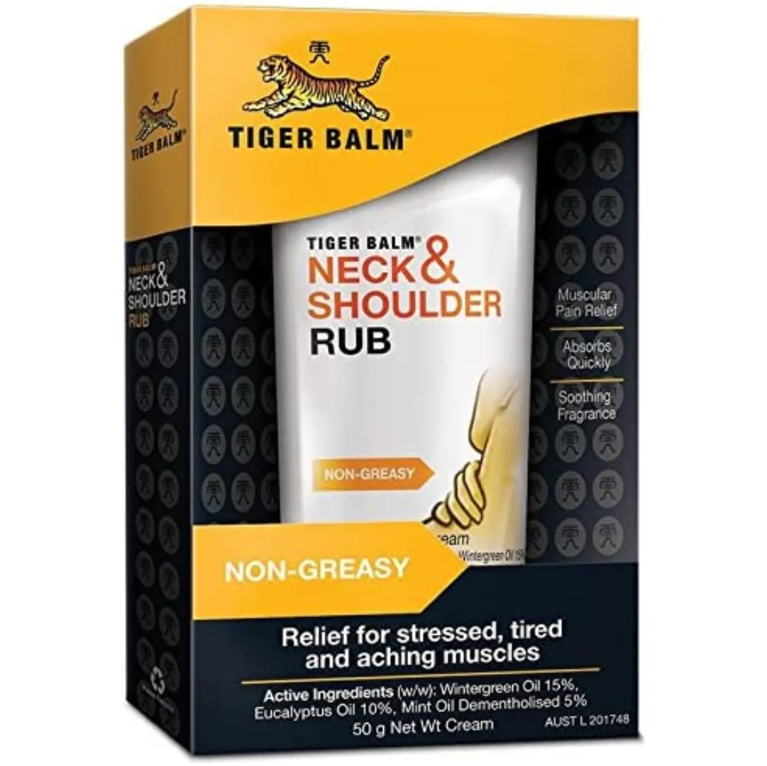 Tiger Balm Neck & Shoulder Rub 50g (D)