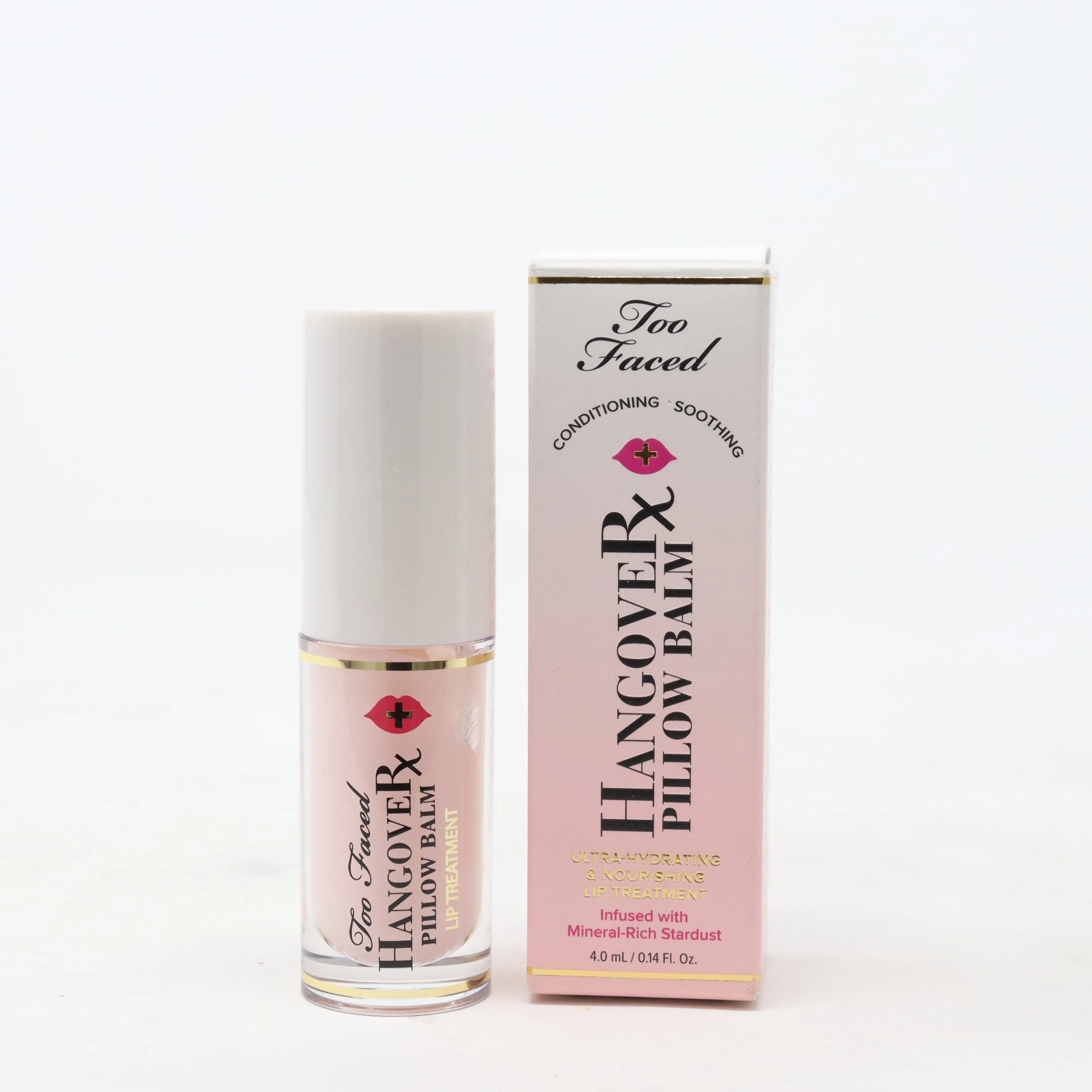 Too Faced Hangover Pillow Balm Lip Treatment  0.14oz/4.0ml New With Box