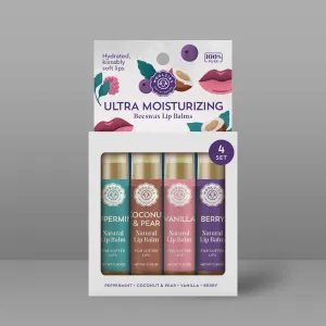 Ultra Moisturizing Lip Balm Set Of 4 - restocked
