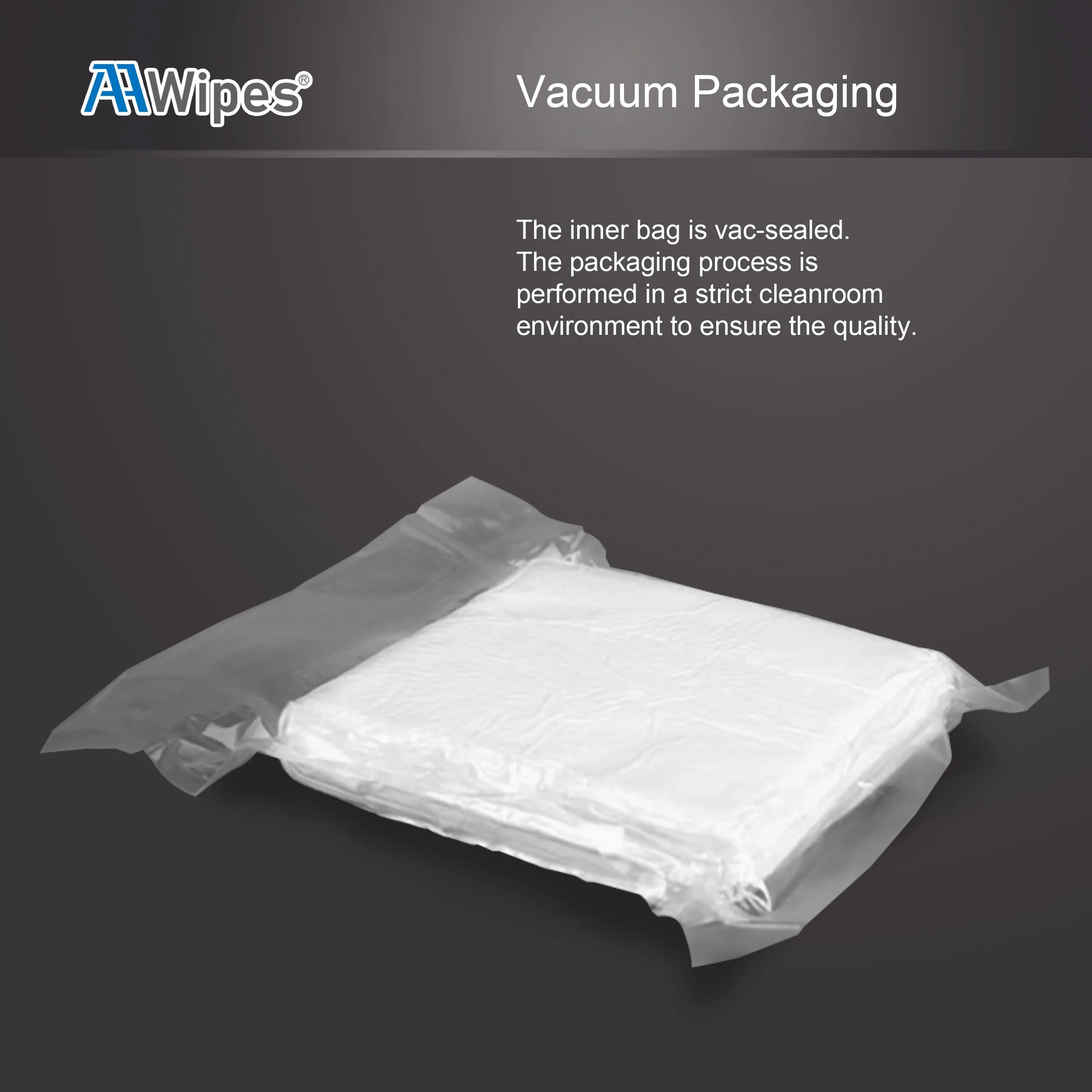 Ultra Soft Cleanroom Double Knit Class10-100 Microfiber Wipers 9"x9", Laser Sealed (No. CPS11009, 3,000 Wipes /20 Bags/Case)