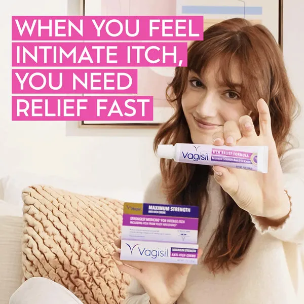 Vagisil Anti-Itch Cream Maximum Strength Formula