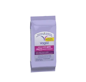 Vagisil®: Gentle & Calming Feminine Wipes - 20 Wipes