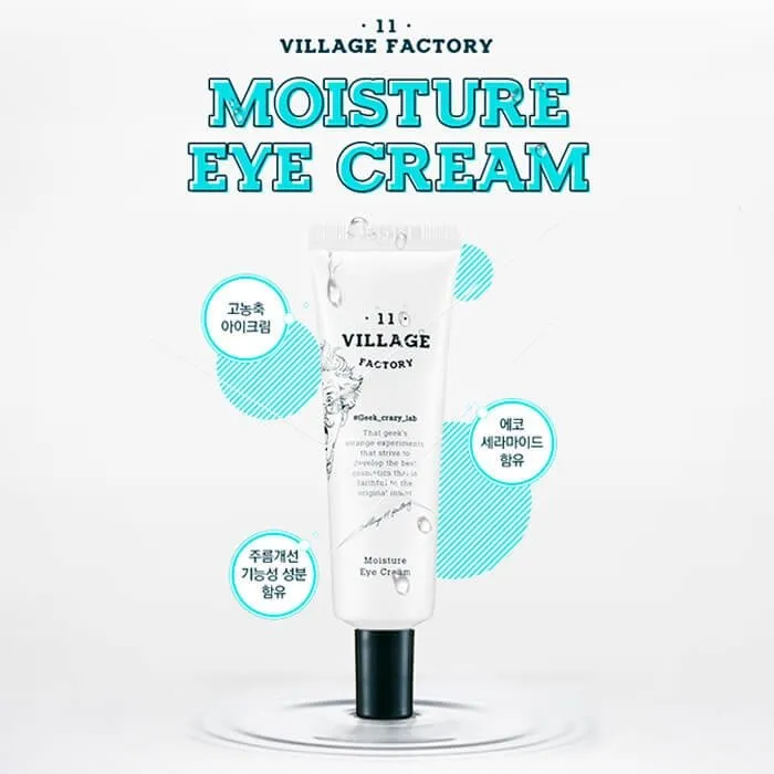 VILLAGE 11 FACTORY Moisture Eye Cream Geek Crazy Lab كريم العين
