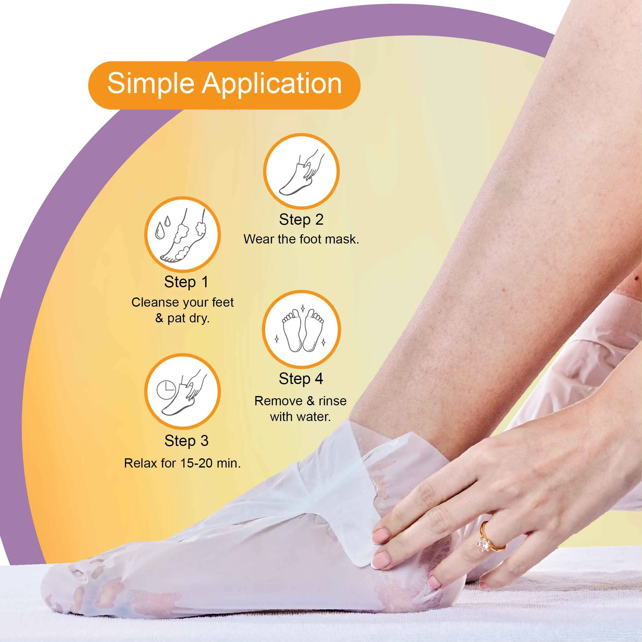 Vitamin C Foot Mask