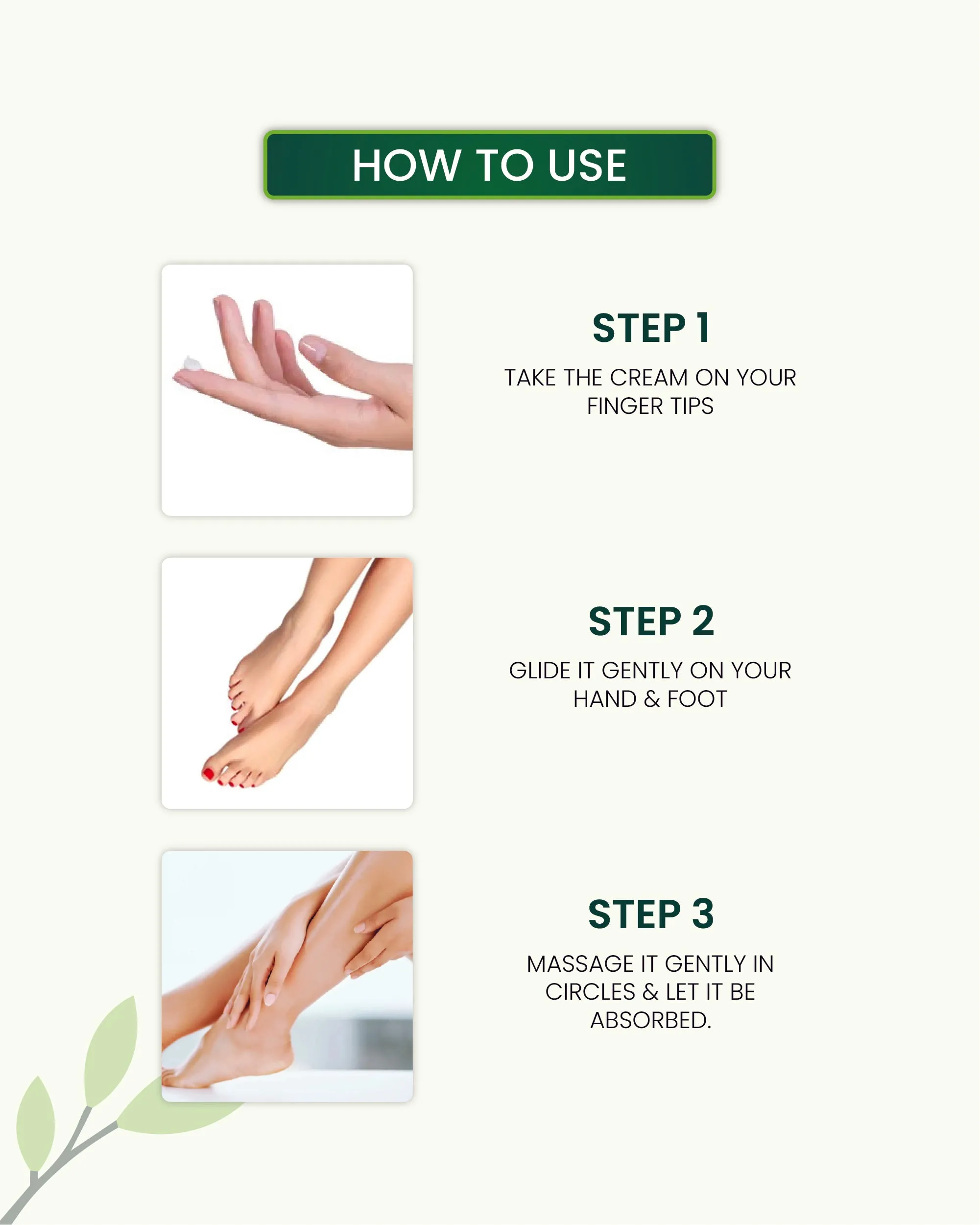 Whitening Cream - 50g for Hands and Feet With Vitamin C, Q10 & Liquorice Extract