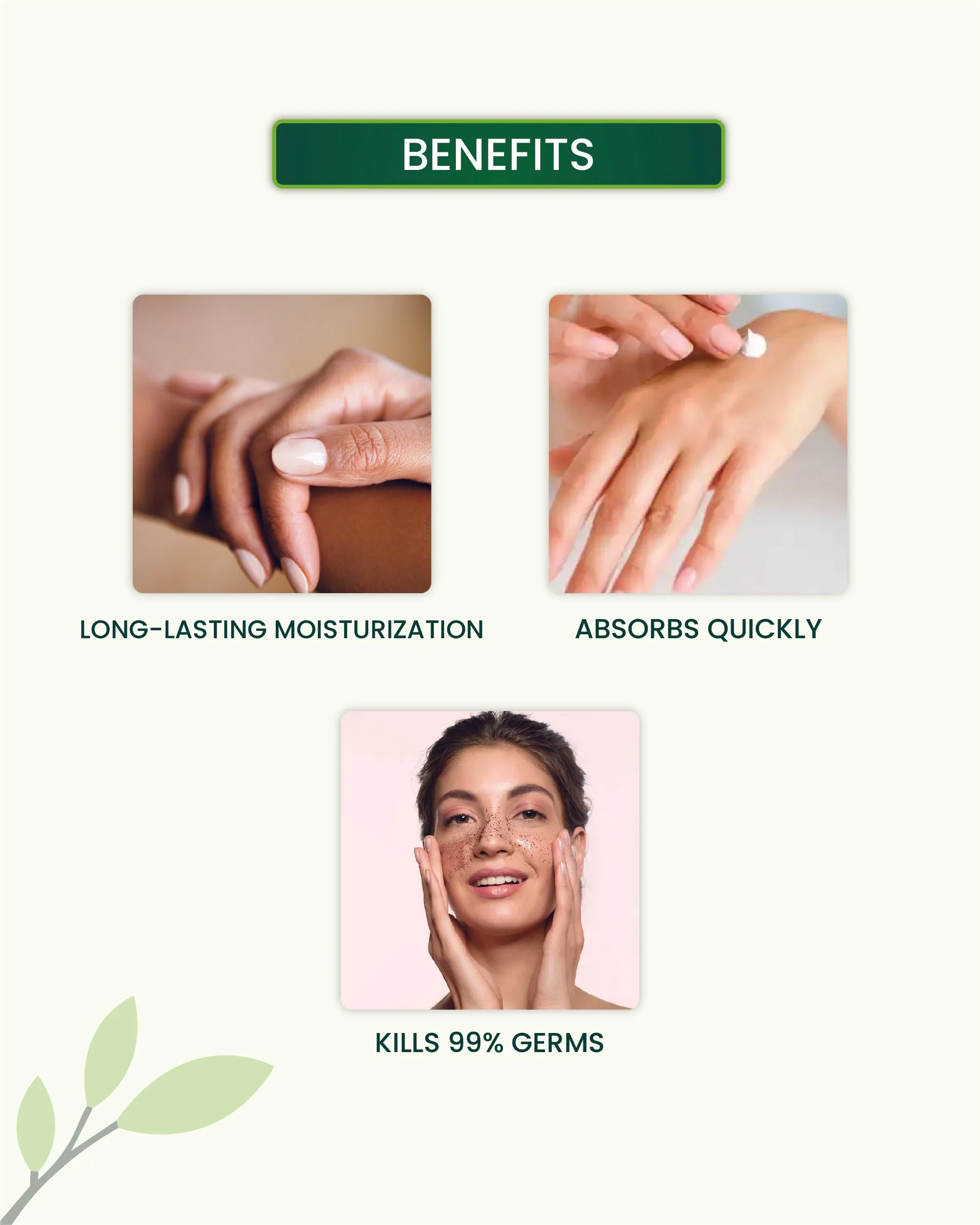 Whitening Cream - 50g for Hands and Feet With Vitamin C, Q10 & Liquorice Extract