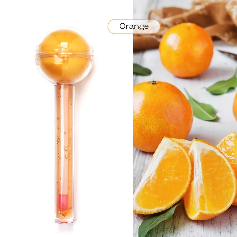 Wholesale Plastic Color Changing Lip Gloss Lip Oil Lip Balm Ball 2 in 1