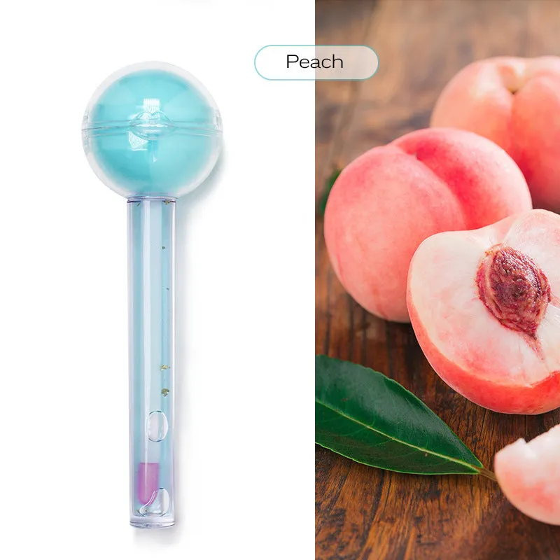 Wholesale Plastic Color Changing Lip Gloss Lip Oil Lip Balm Ball 2 in 1