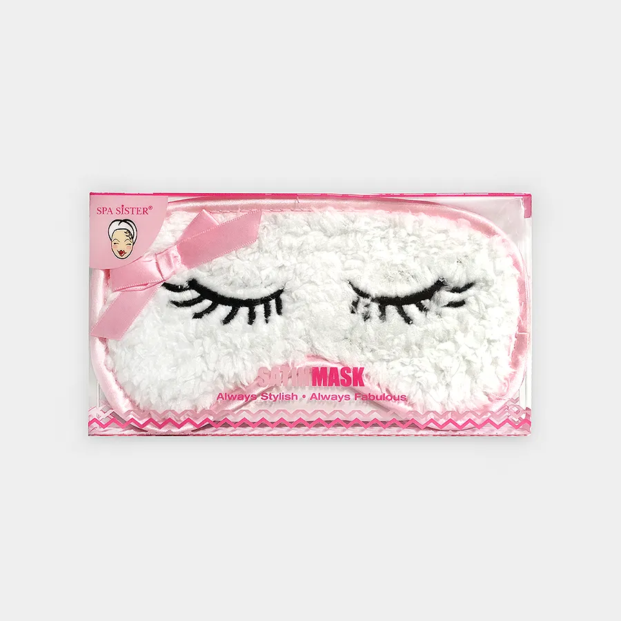 Wooly Animal Satin Eye Mask