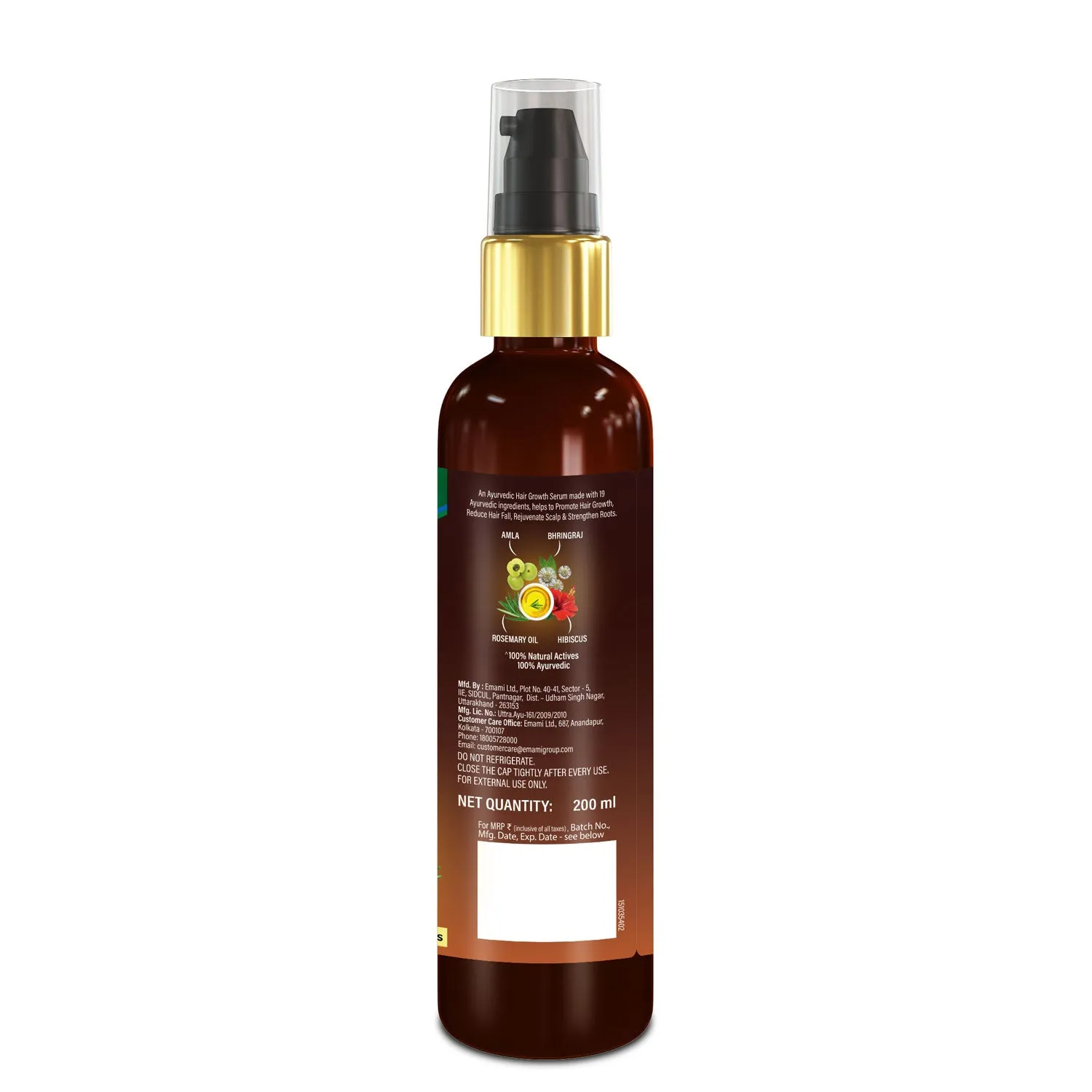 Zandu Ayurvedic Hair Growth Serum (200ml)