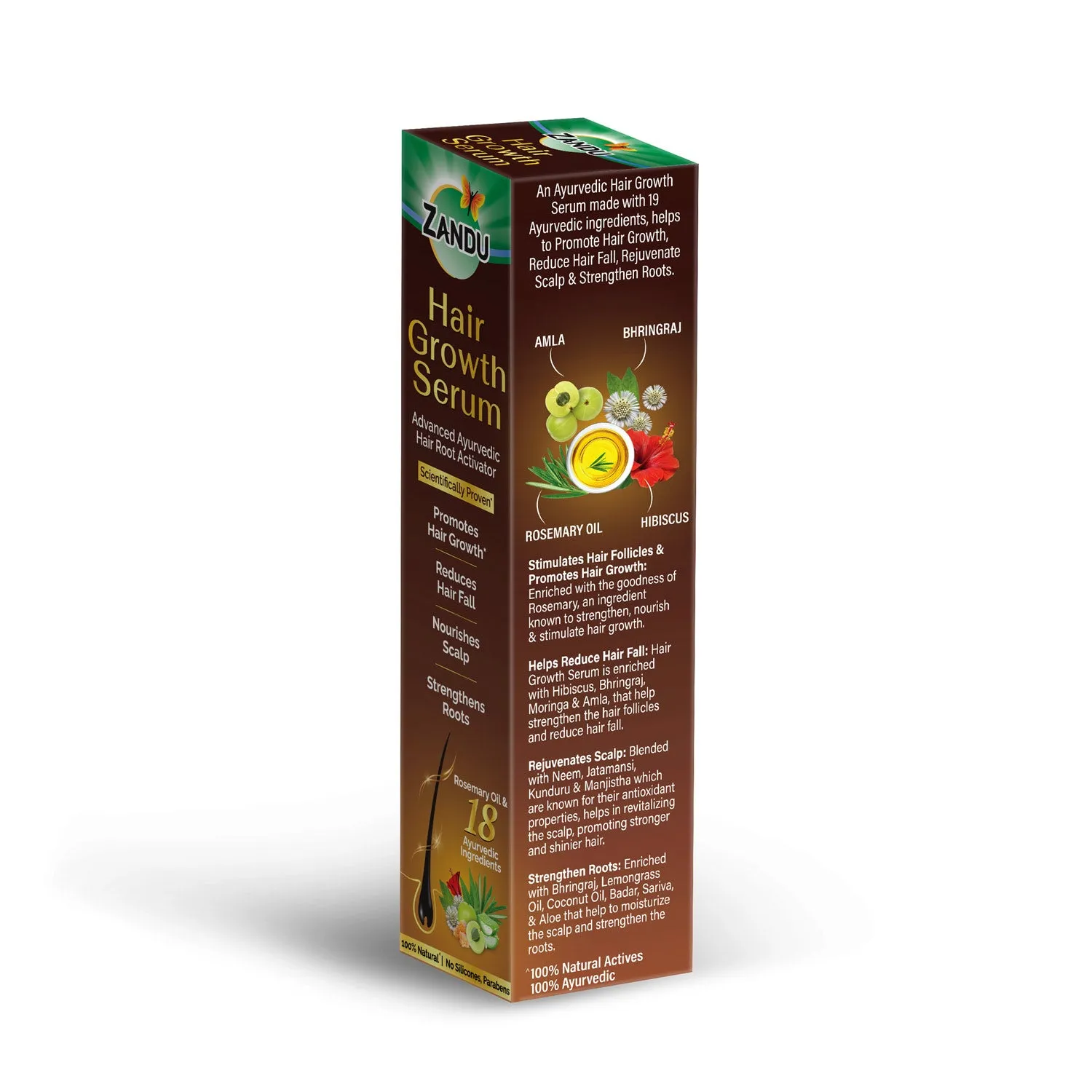 Zandu Ayurvedic Hair Growth Serum (200ml)