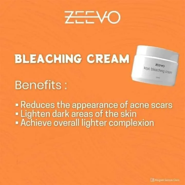 ZEEVO Zero Boundaries Bleach Cream - 100ml